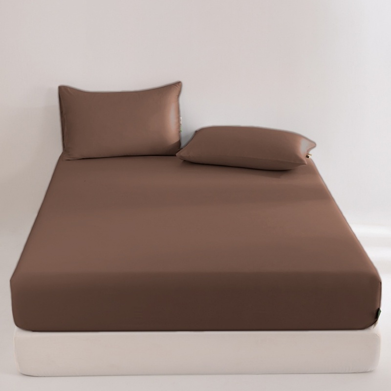Fitted Bed Sheets Deep Pocket - Spannbettlaken 100% Eukalyptus-Lyocell Seidig Kühlender Matratzenbezug