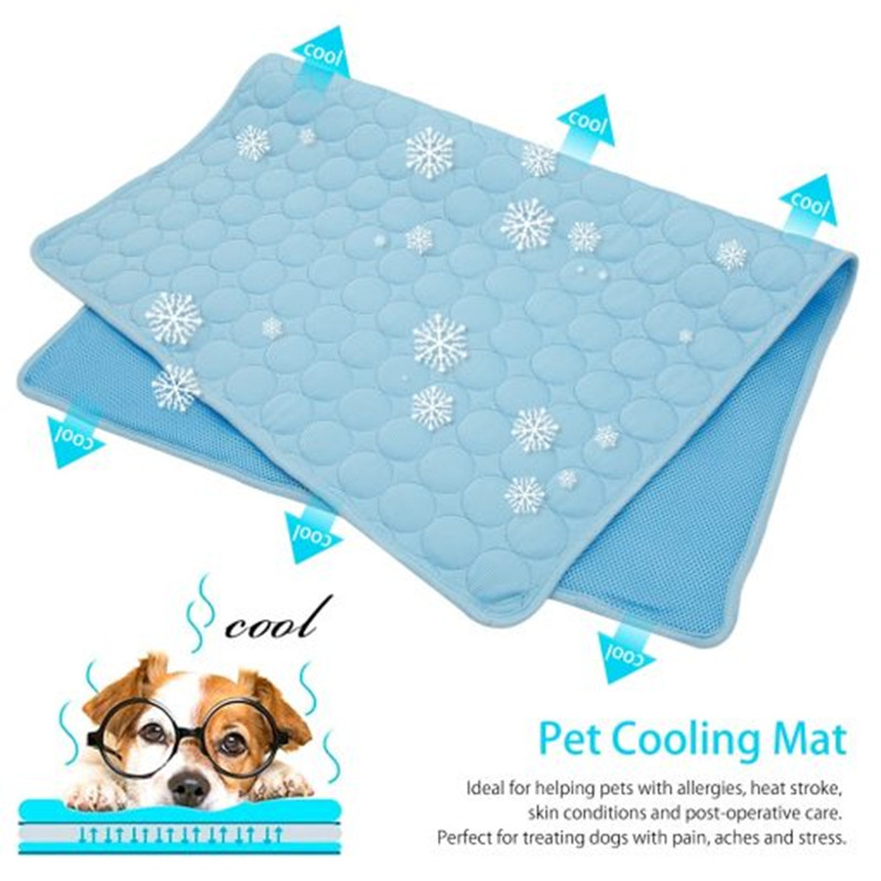 Cooling Blanket Hot Sleepers - Die Ultimative Kühlende Haustiermatte: Atmungsaktive, Waschbare