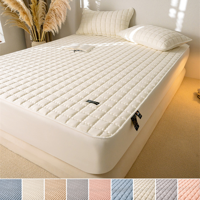 Waterproof Mattress Protector Breathable - Wasserdichter Matratzenschoner Weicher Atmungsaktiver 100% Wasserdichter