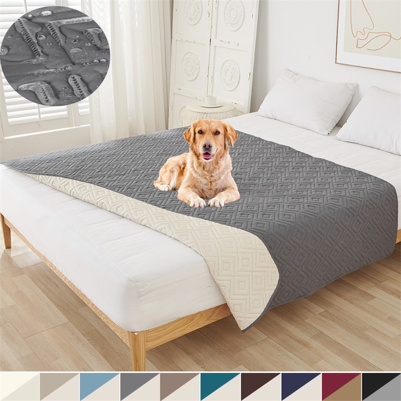 Waterproof Mattress Protector Breathable - Wasserdichte Tagesdecke Haustiere Hund Katze Kinder
