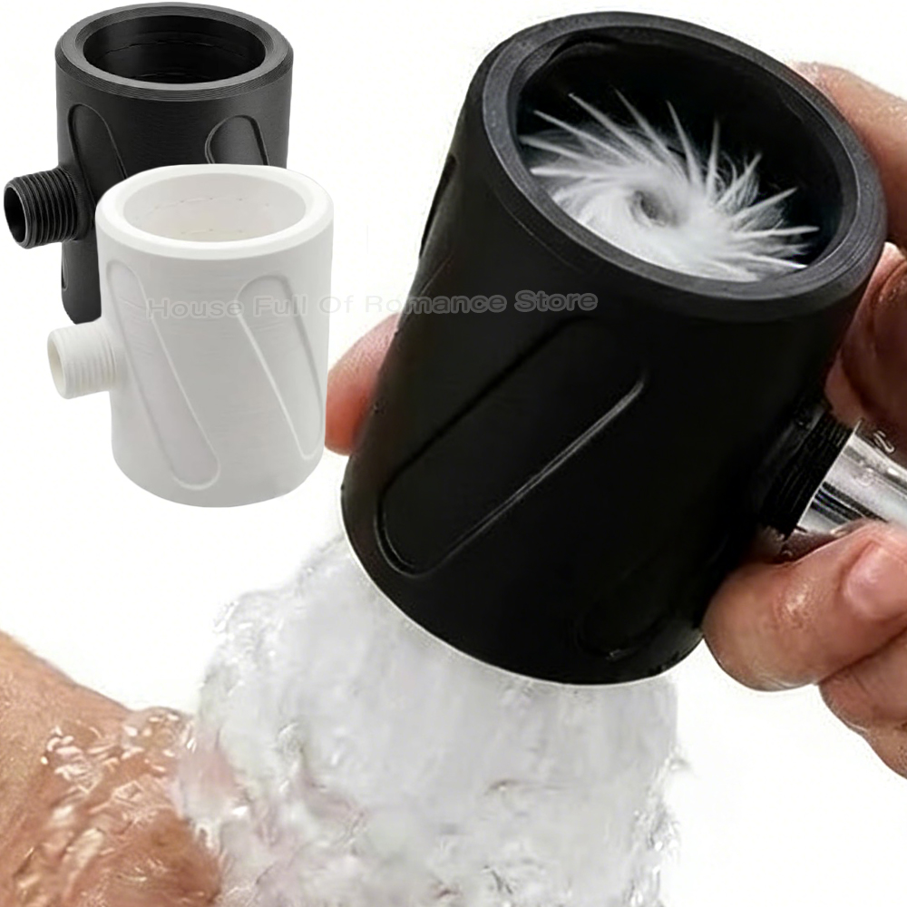 High Pressure Shower Head Handheld - Neuer 3D-gedruckter, kreisförmiger Sprüh-Duschkopf mit Hochdruck-Handbrause