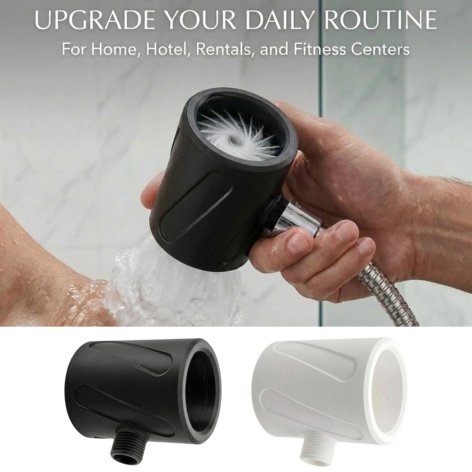 High Pressure Shower Head Handheld - Hochdruck-Duschkopf für Herren, Handbrause mit Grobbohrung,