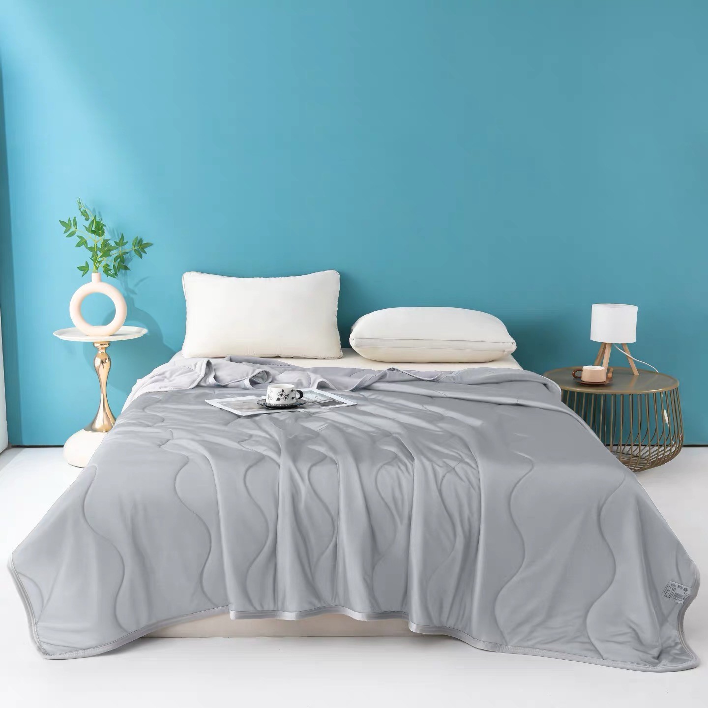 Cooling Blanket Hot Sleepers - Leichte, atmungsaktive Kühldecke für Menschen, denen