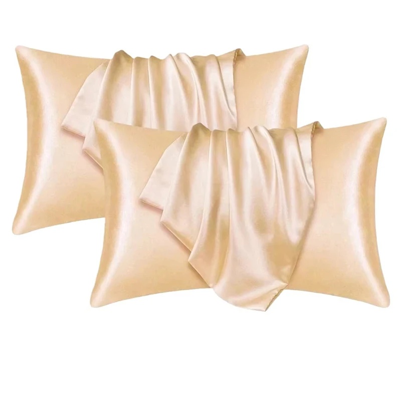1/2 Stück Satin-Seidenkissenbe – Satin Silk Pillowcase Hair Skin Bewertung und Preis