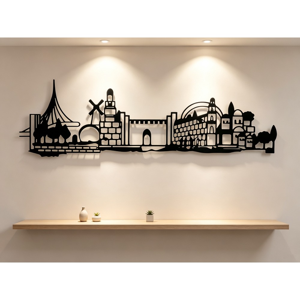 CIFBUY Metall-Wandkunst Jerusa – Home Decor Bewertung und Preis