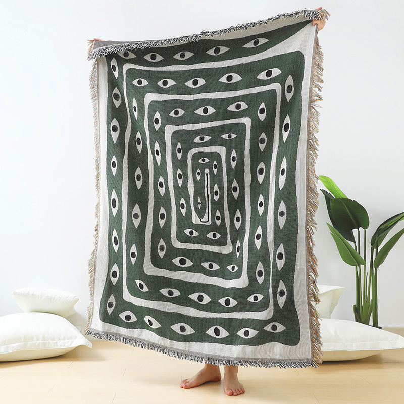 Textilstadt ins Auge Schlange  – Boho Throw Blanket Fringe Bewertung und Preis