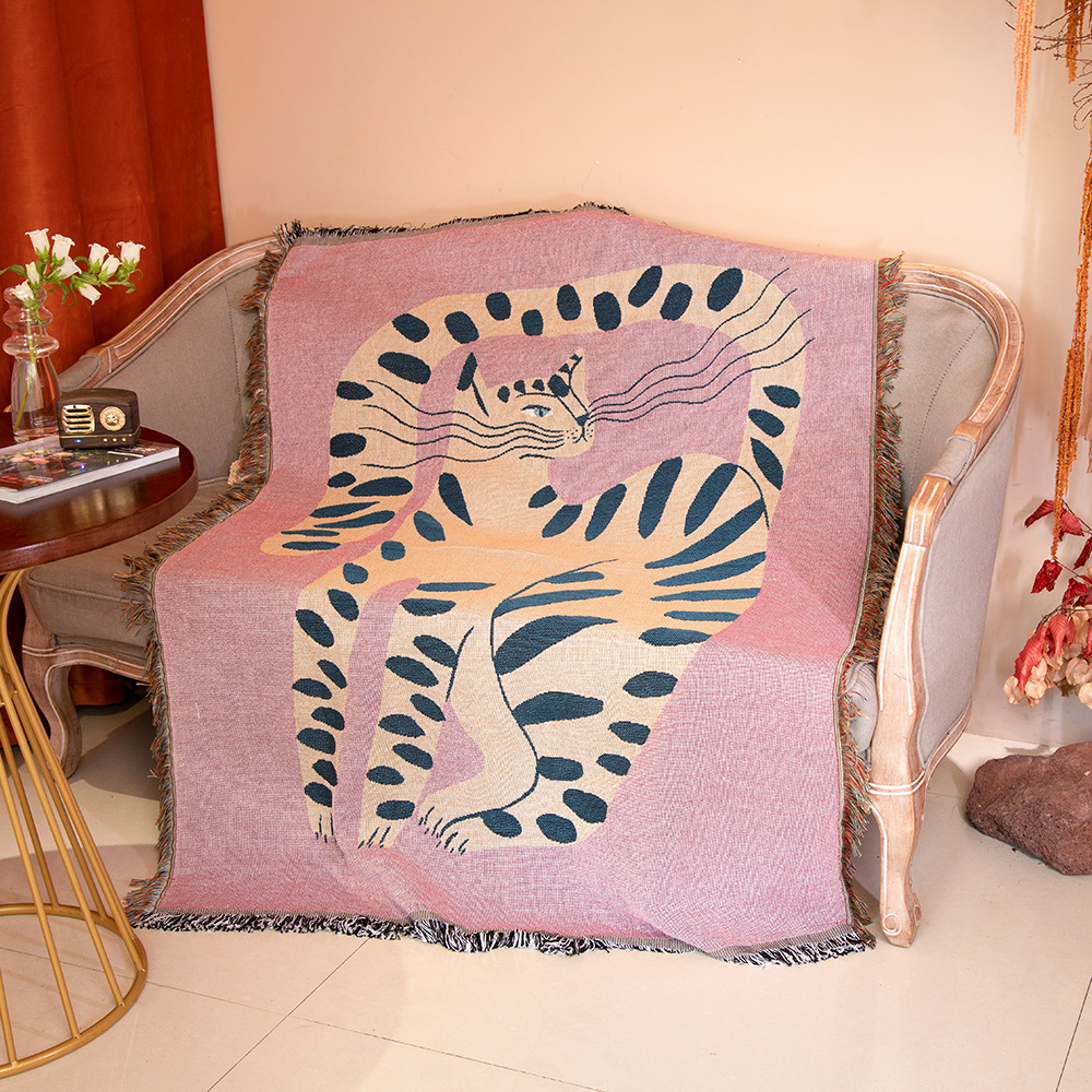 Textil Stadt Ins Rosa Mädchen  – Boho Throw Blanket Fringe Bewertung und Preis