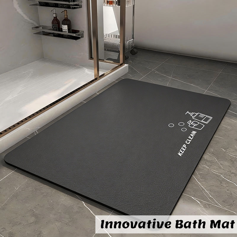 Diatomit-Badematte, saugfähig, – Quick Dry Diatomite Bath Mat Bewertung und Preis