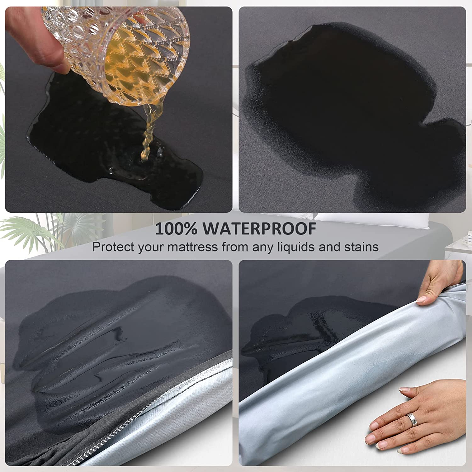 Solider Matratzenschoner, wass – Waterproof Mattress Protector Breathable Bewertung und Preis