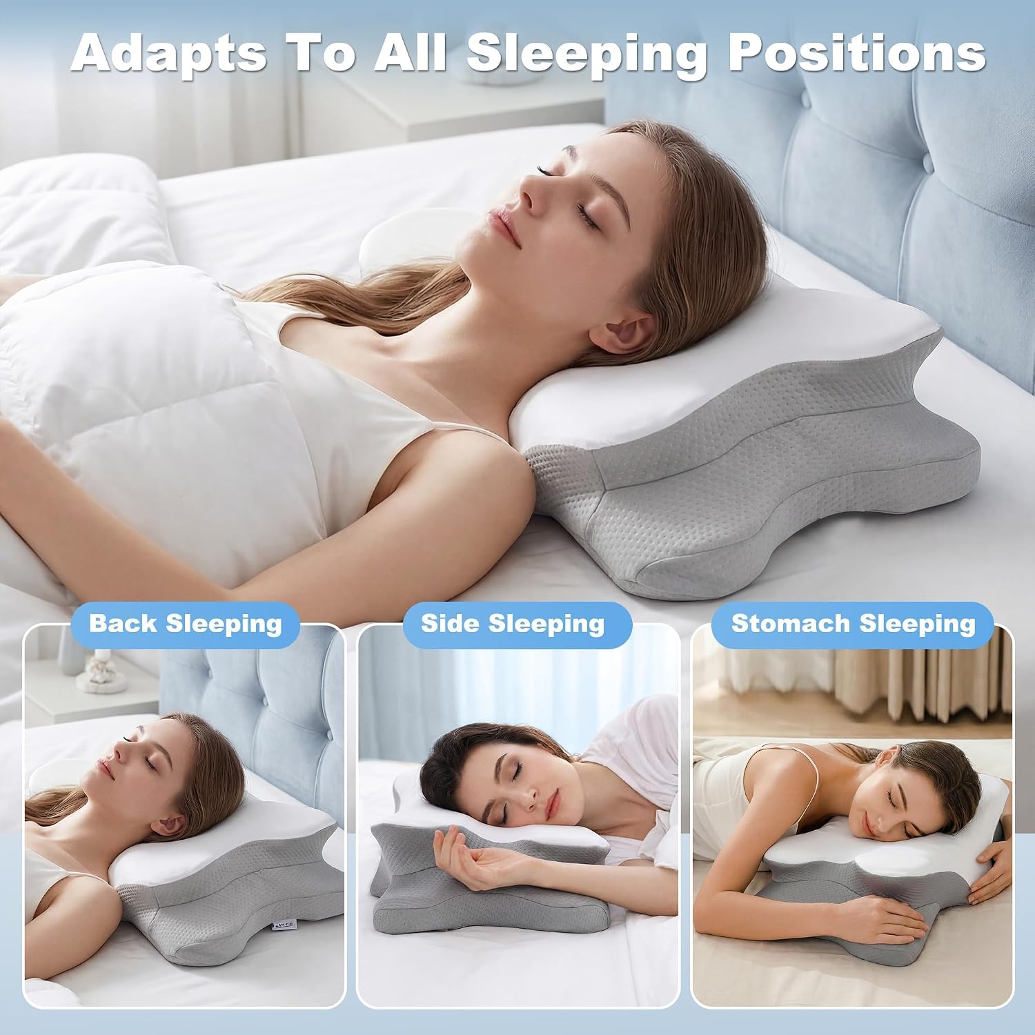Nackenkissen zur Schmerzlinder – Memory Foam Orthopedic Pillow Neck Pain Bewertung und Preis