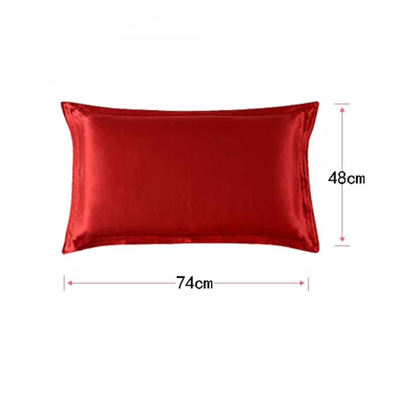 48x74cm Kissenbezug Patchwork  – Satin Silk Pillowcase Hair Skin Bewertung und Preis