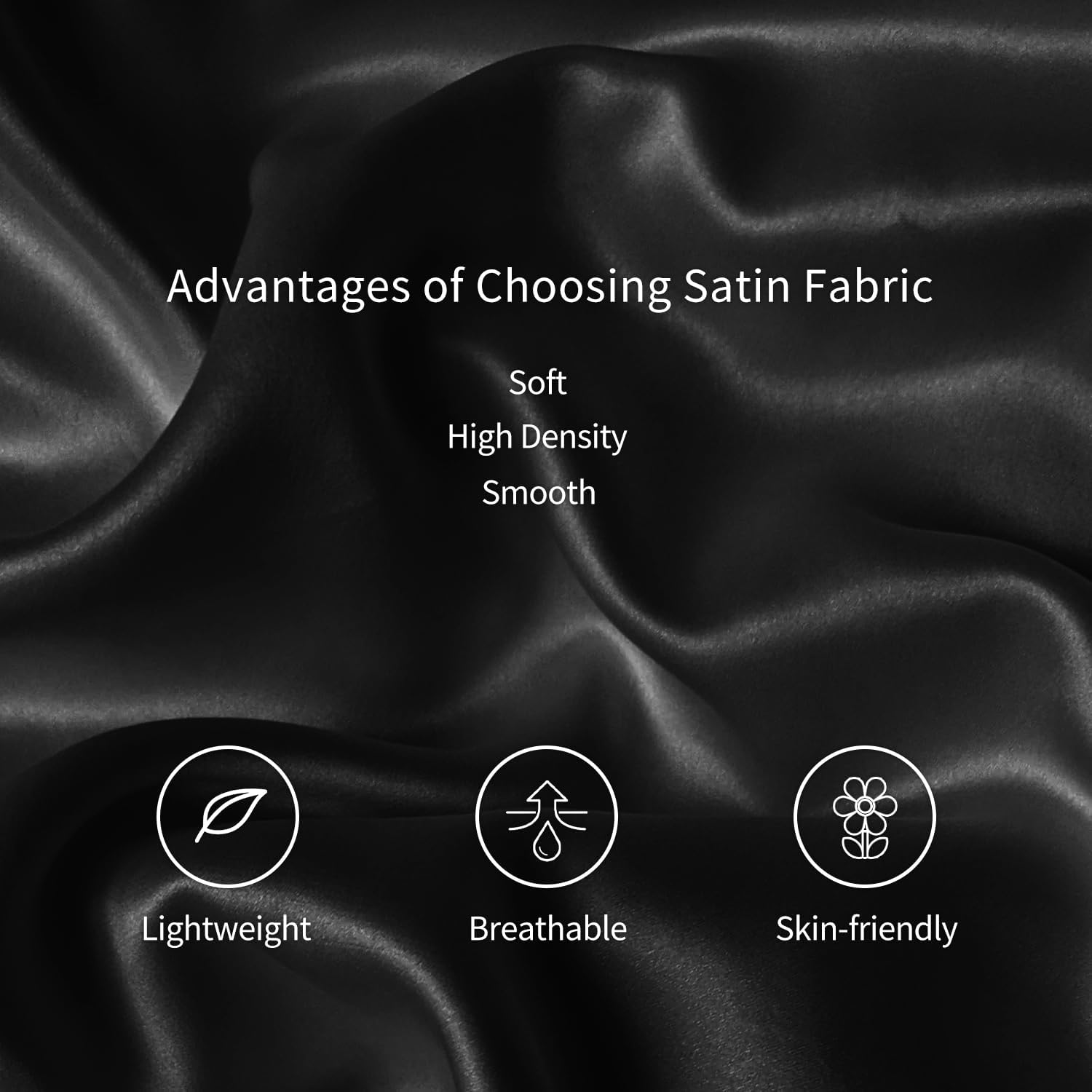 2er-Pack Satin-Kissenbezüge fü – Satin Silk Pillowcase Hair Skin Bewertung und Preis