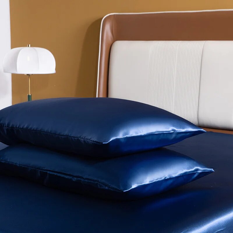 1 stücke Kissen bezug für Haar – Satin Silk Pillowcase Hair Skin Bewertung und Preis
