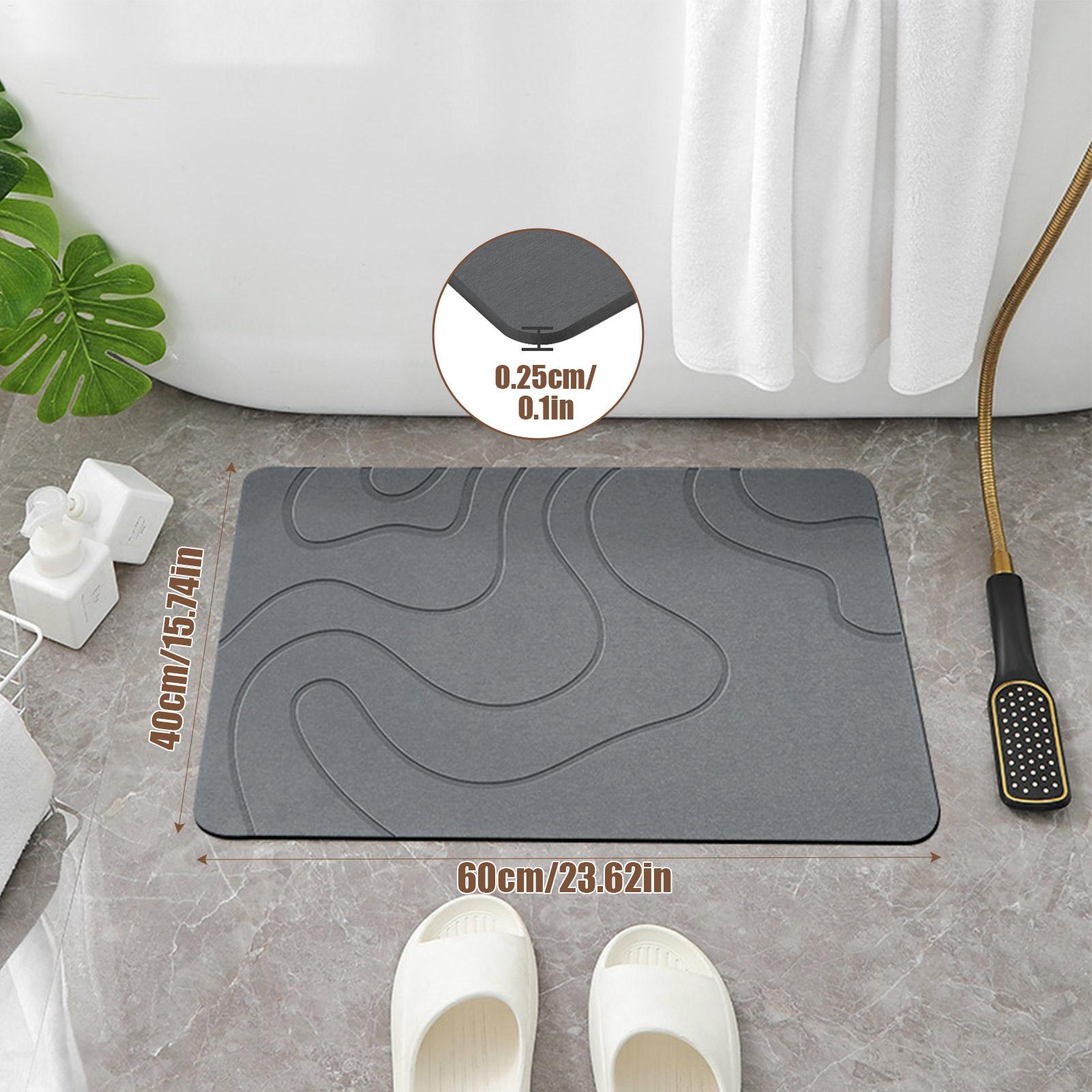 Schnell trocknende Stein-Badem – Quick Dry Diatomite Bath Mat Bewertung und Preis