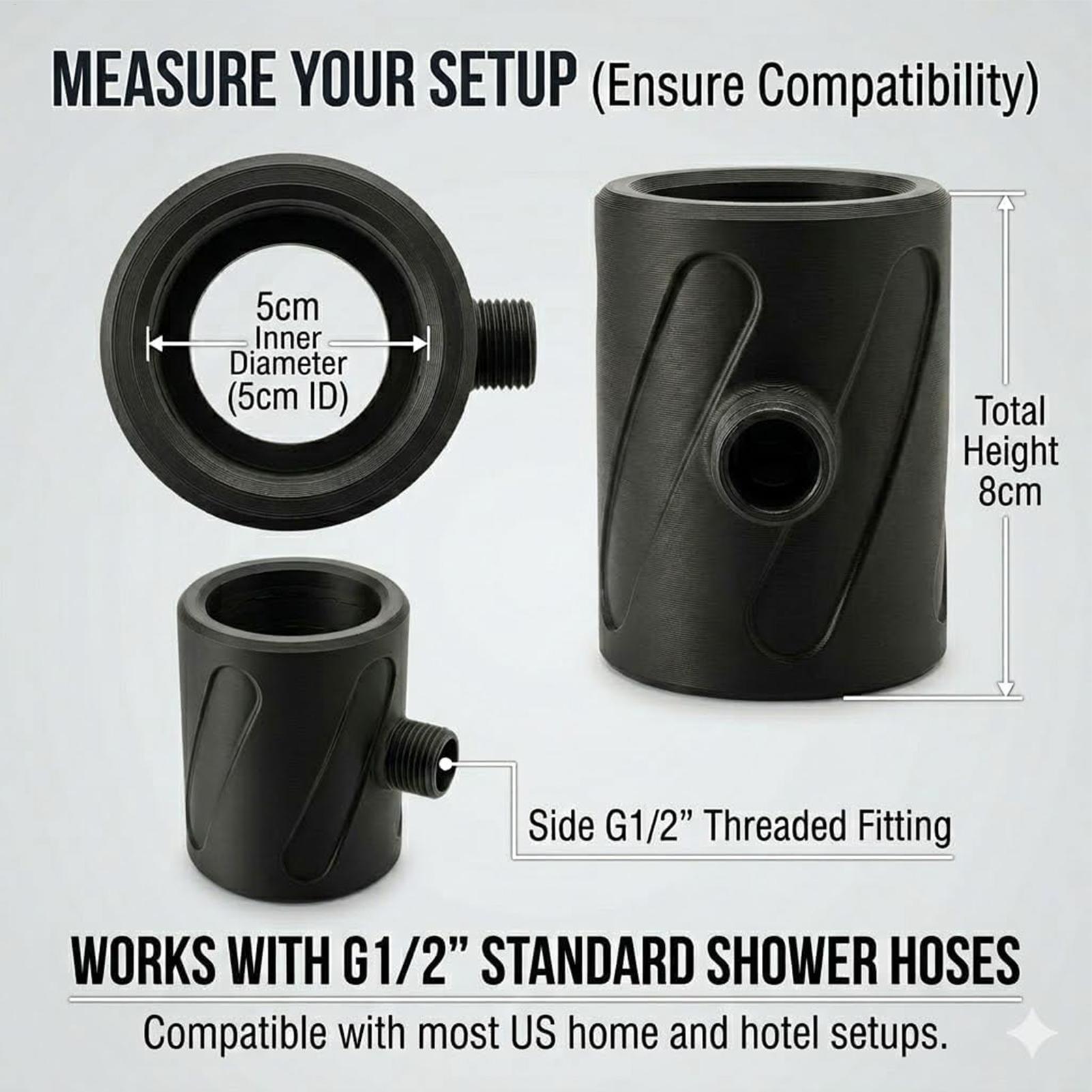 Reinigungs-Duschkopf mit grobe – High Pressure Shower Head Handheld Bewertung und Preis