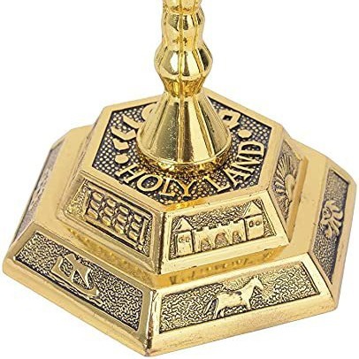 7-armige Menora Jüdische Heimd – Home Decor Bewertung und Preis
