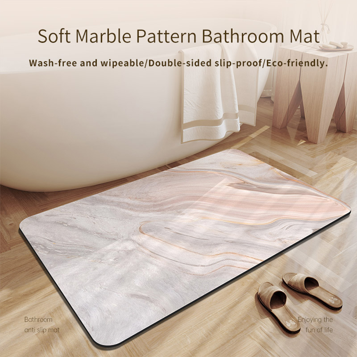 Kieselgur-Erde-Badematte, Bade – Quick Dry Diatomite Bath Mat Bewertung und Preis