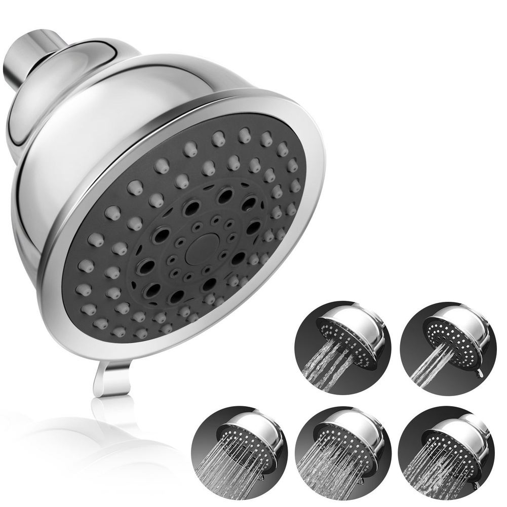 1 Stück Badezimmer-Duschkopf 5 – High Pressure Shower Head Handheld Bewertung und Preis